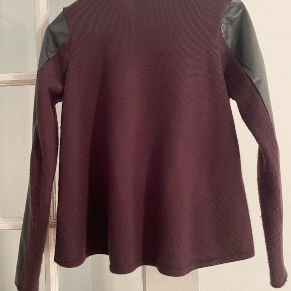 Ted Baker London wool and leather gaeton jacket - Picture 3 of 3